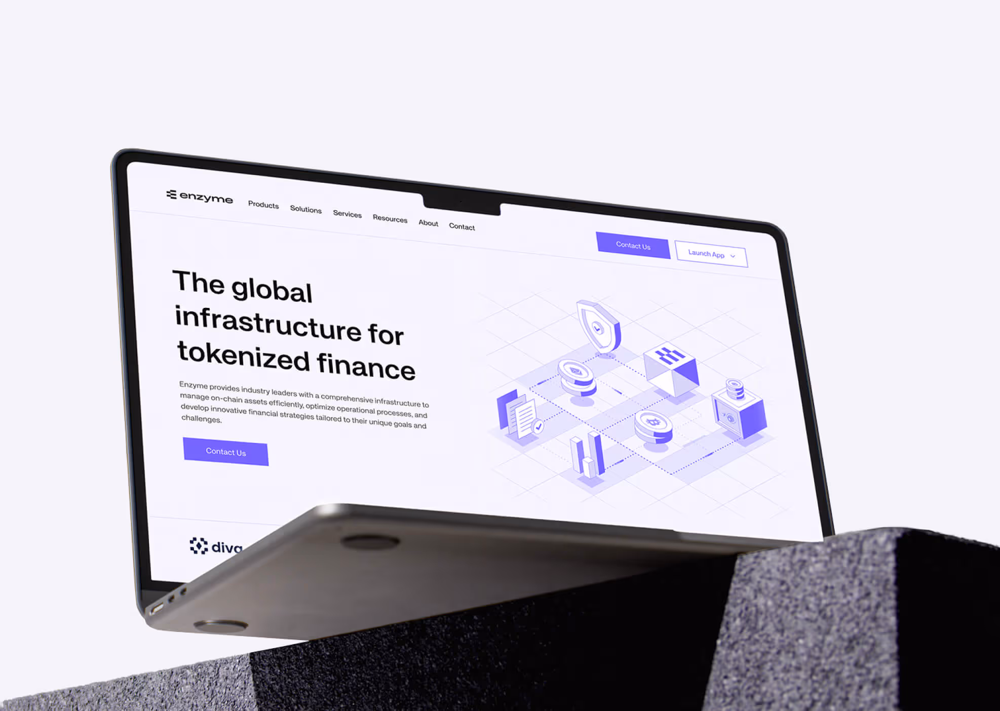 Enzyme is a DeFi platform that helps businesses and developers easily create and manage tokenized financial products. project image 1